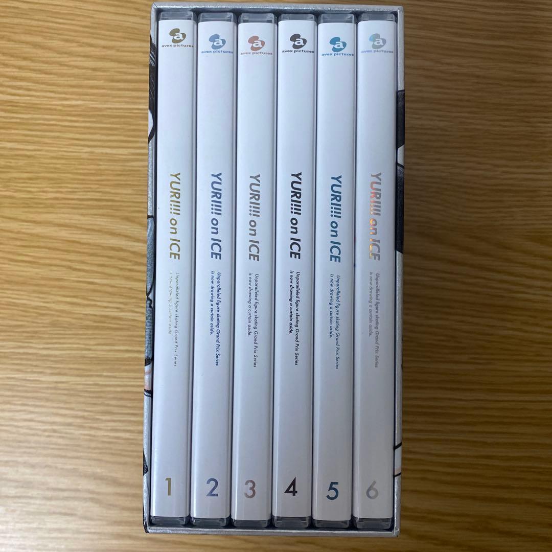 ユーリ!!! on ICE DVD　収納ケース　グッズ　全6巻　全巻セット