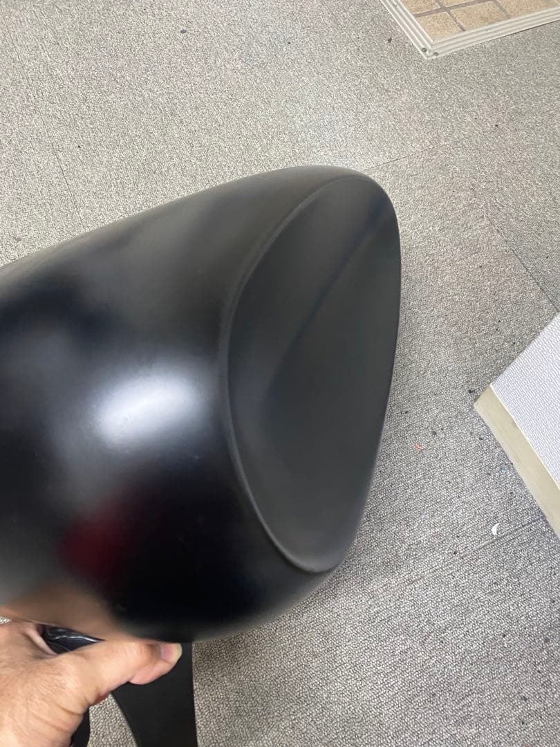 スポーツスター　インジェクション車用　カスタムタンク　凹み　えぐり　錆有