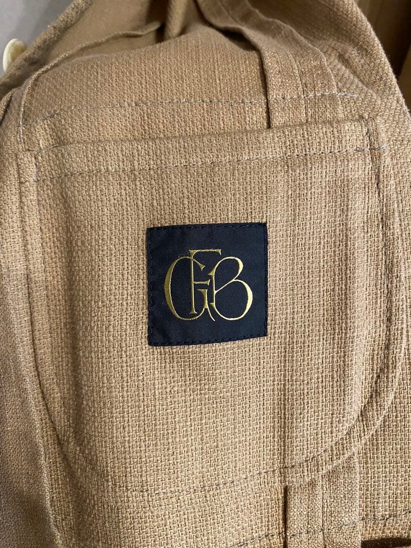 Ernest エルネスト ベージュ　リネンスーツ　サイズ46