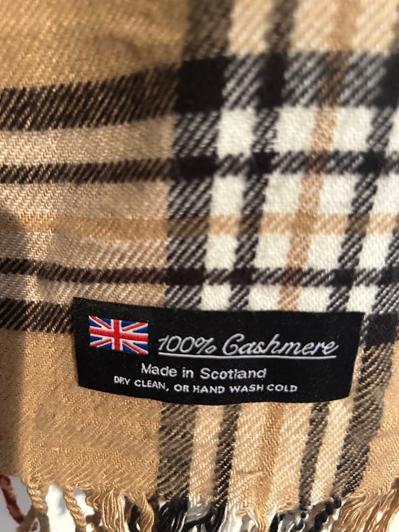 ジョシュアエリス JoshuaEIIis カシミアマフラー　ブラック