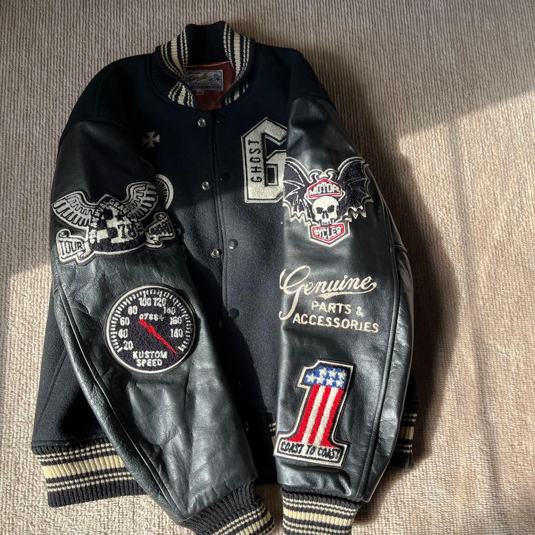 Whitesville Lettermanスタジャン　40