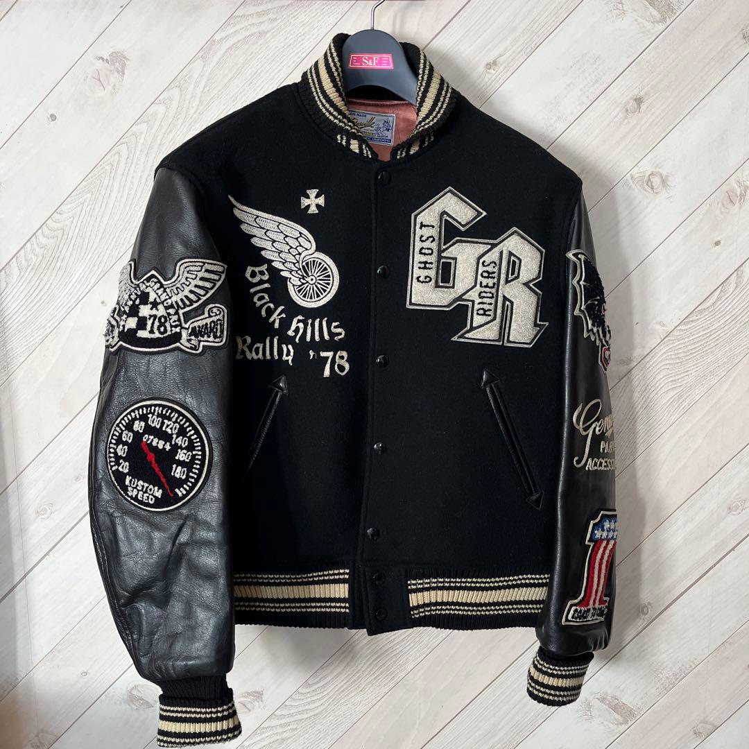 Whitesville Lettermanスタジャン　40