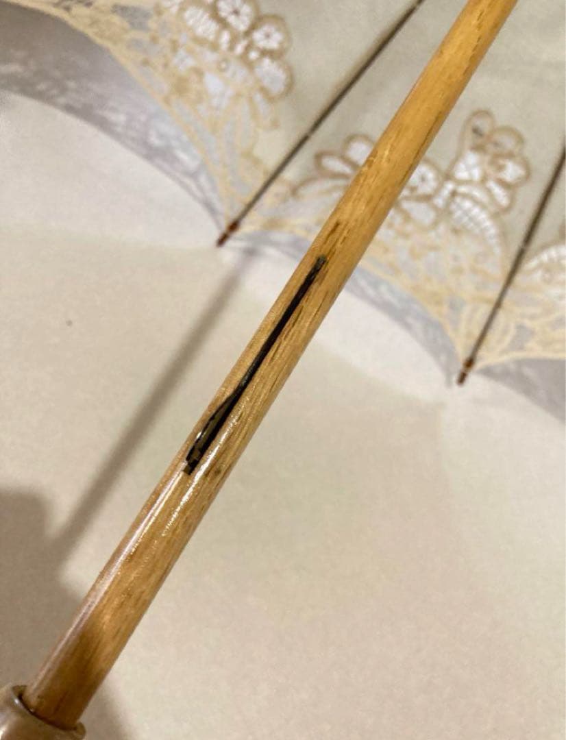 k*a様 【未使用】CHIKAZAWA 近沢レース 日傘 日本製 レース タグ付