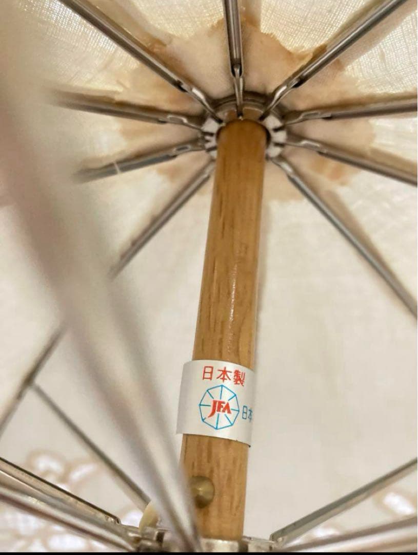 k*a様 【未使用】CHIKAZAWA 近沢レース 日傘 日本製 レース タグ付