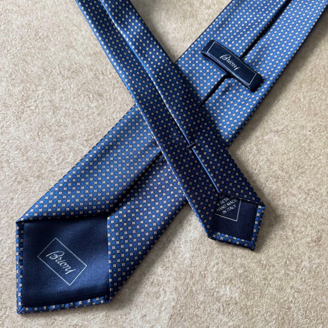 tokyo5stelle Brioni ブリオーニ 小紋柄×小花柄ネクタイ