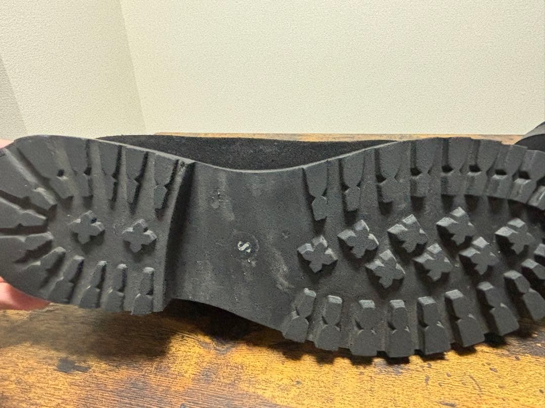 SHIUN Sサイズ　スウェードレザーモカシンシューズ