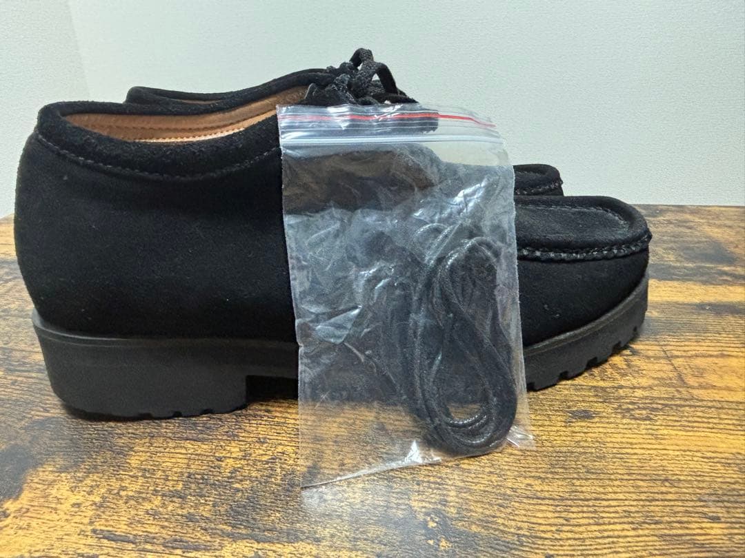 SHIUN Sサイズ　スウェードレザーモカシンシューズ