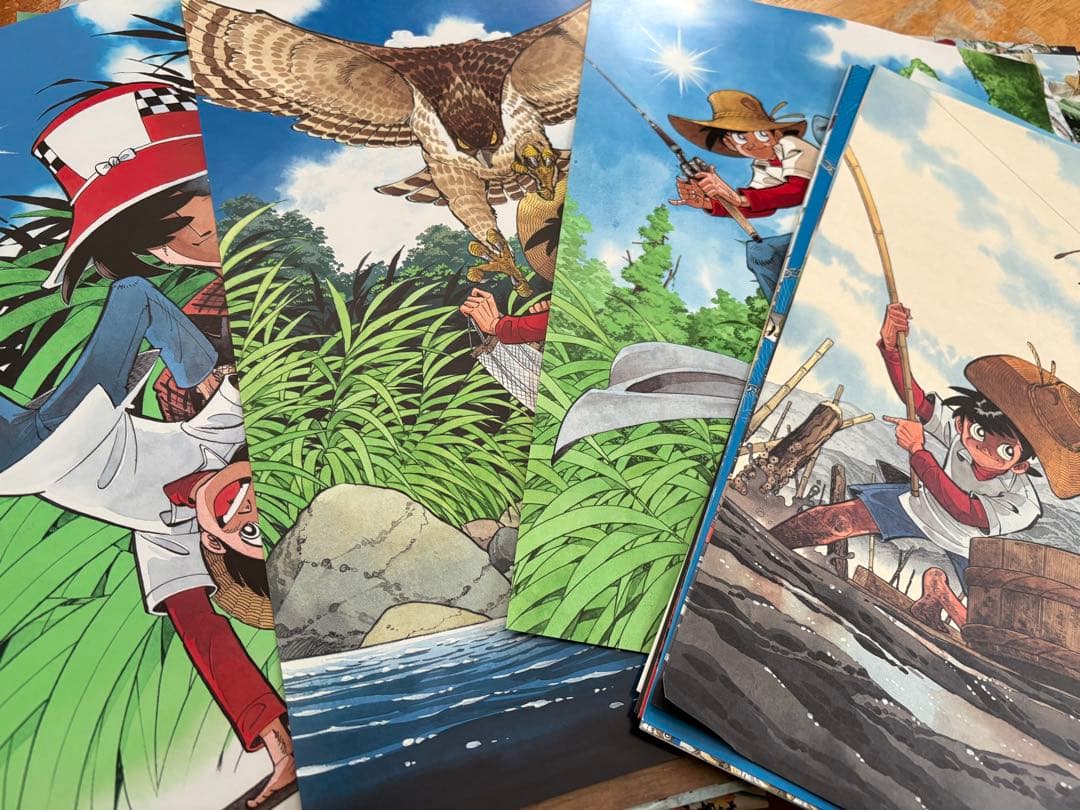 「釣りキチ三平」矢口高雄 額装用ポスター＆複製原画