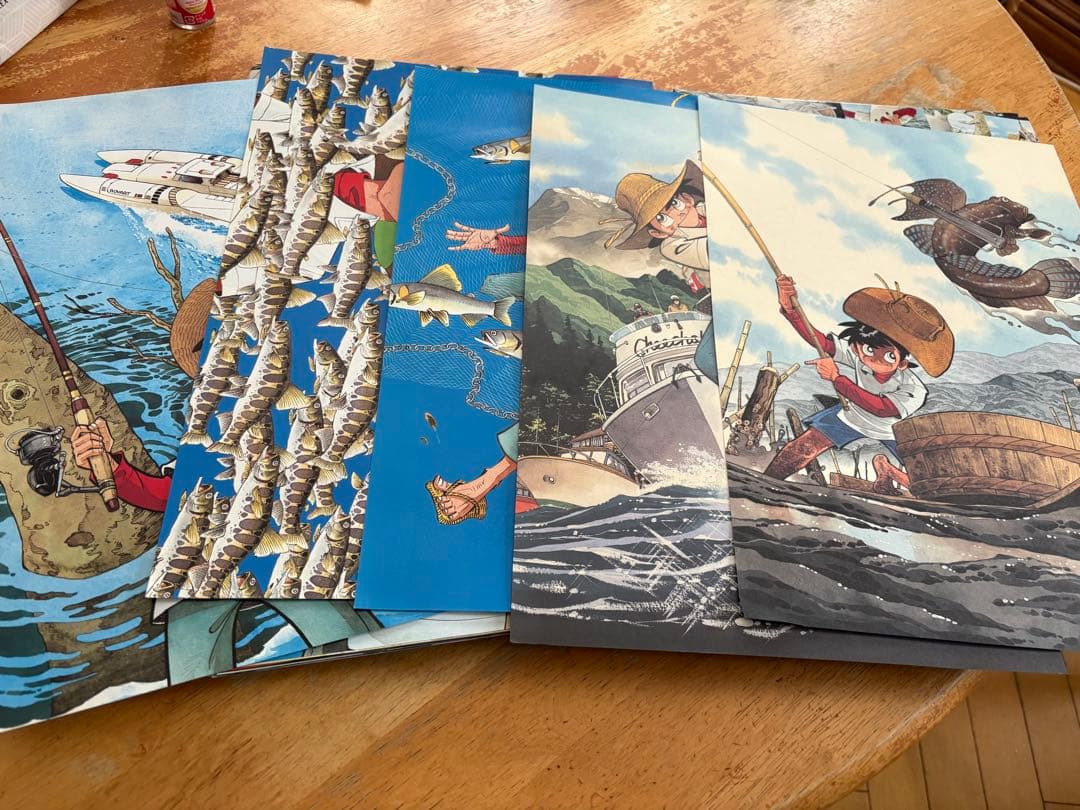 「釣りキチ三平」矢口高雄 額装用ポスター＆複製原画