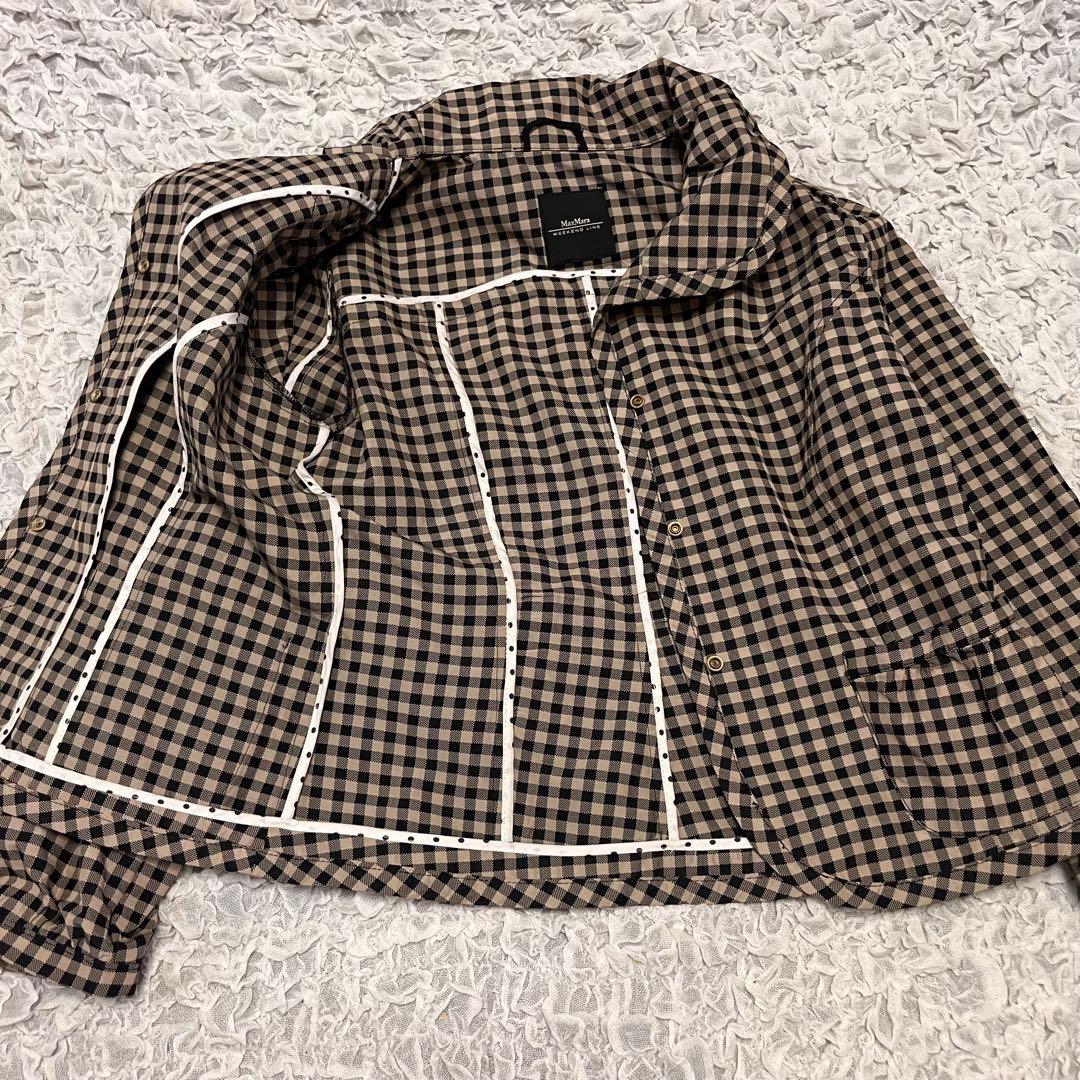 美品【マックスマーラ ウイークエンド】MaxMara ジャケット IJ44 3L