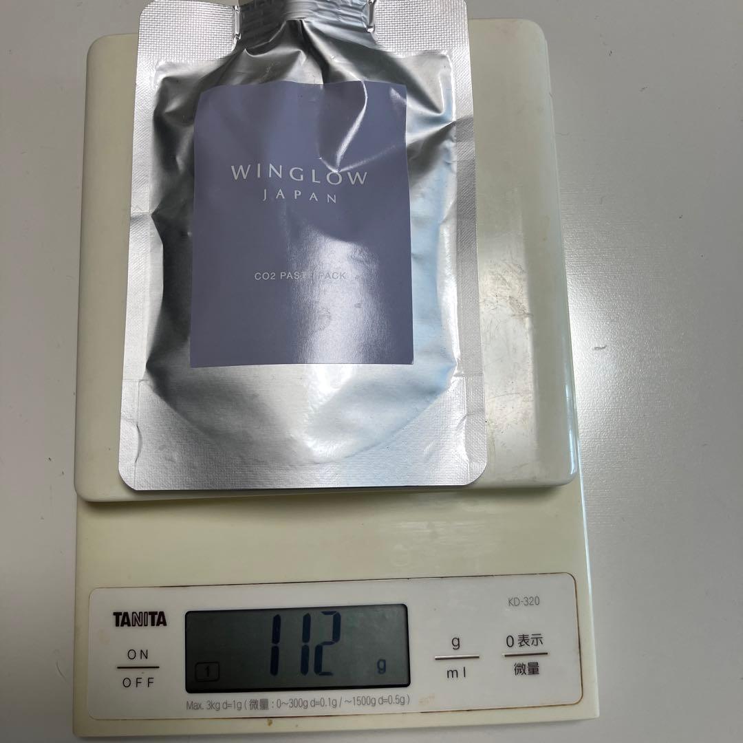 パック・フェイスマスク WINGLOW CO2 PASTE PACK