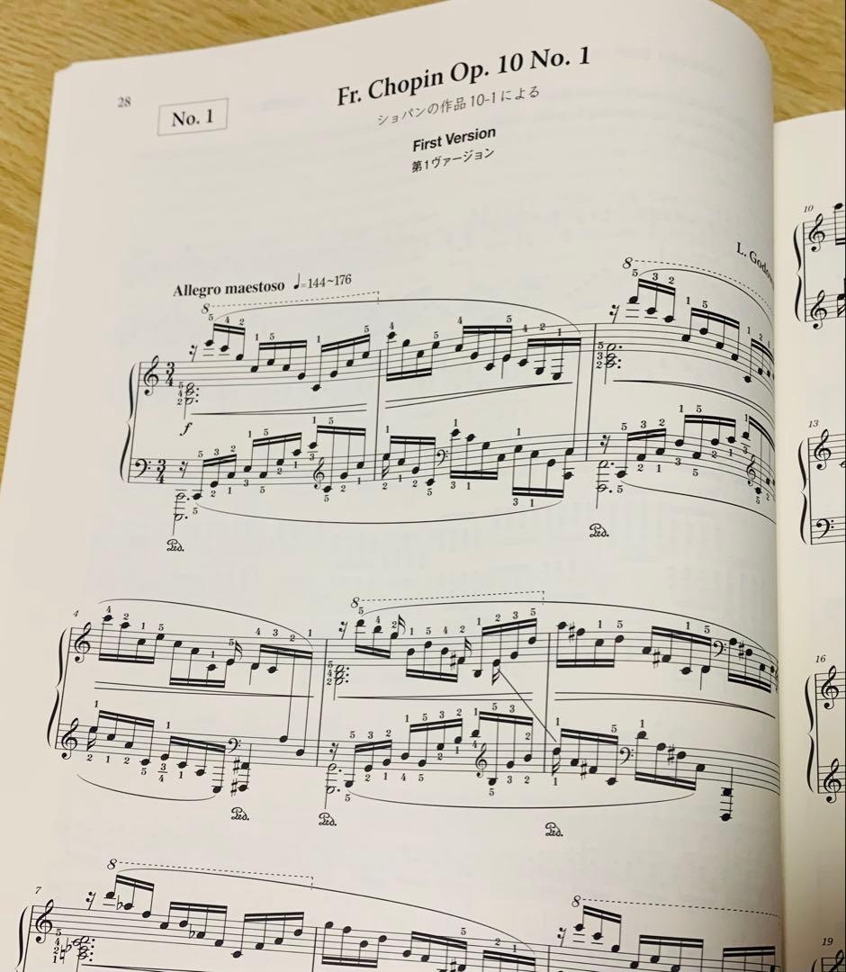 12日夜まで値下げ　絶版品　上下巻　GODOWSKY/Chopin Etudes