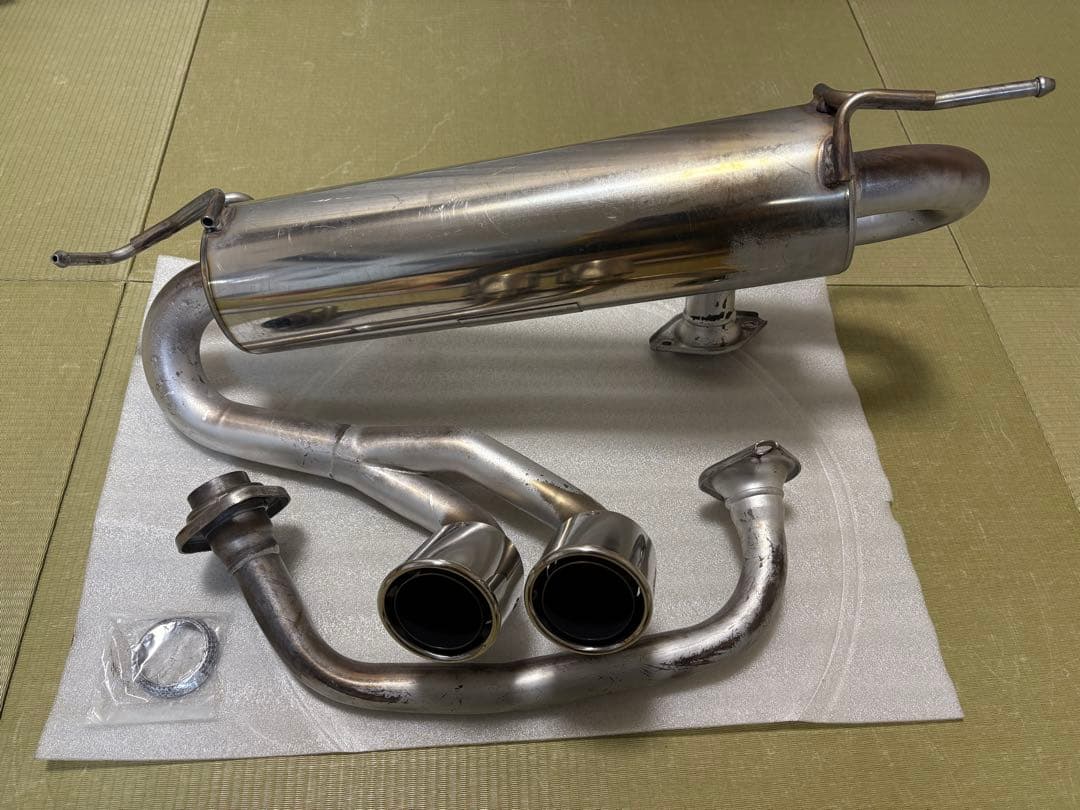 S660 無限 スポーツサイレンサー（ステンレスフィニッシャー）