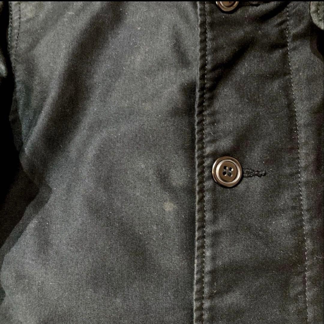 アルファインダストリーズ　 N-1 デッキジャケット　ブラック　L 胸ポケット