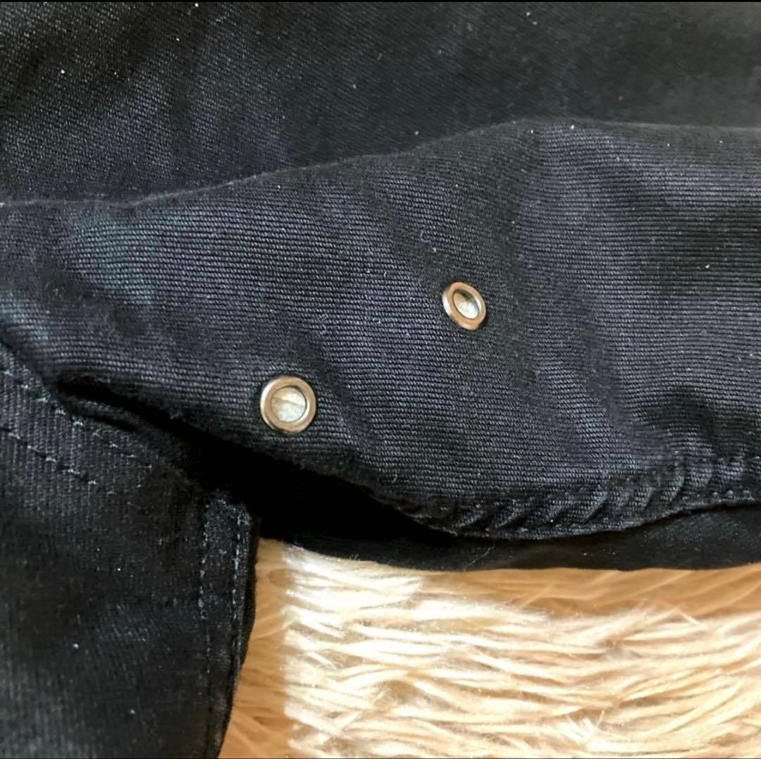 アルファインダストリーズ　 N-1 デッキジャケット　ブラック　L 胸ポケット