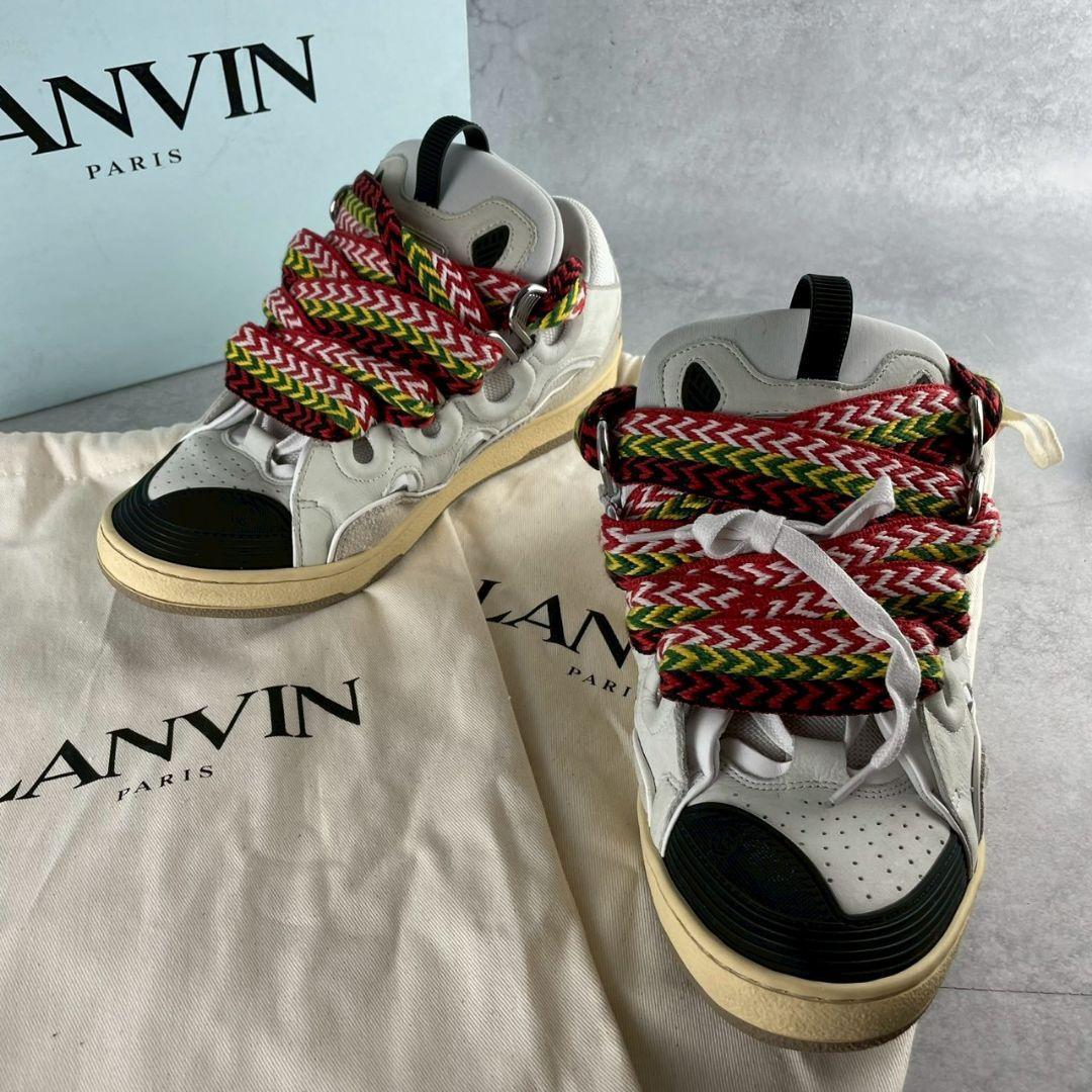 LANVIN ランバン スニーカー 靴 シューズ CURB カーブ 42