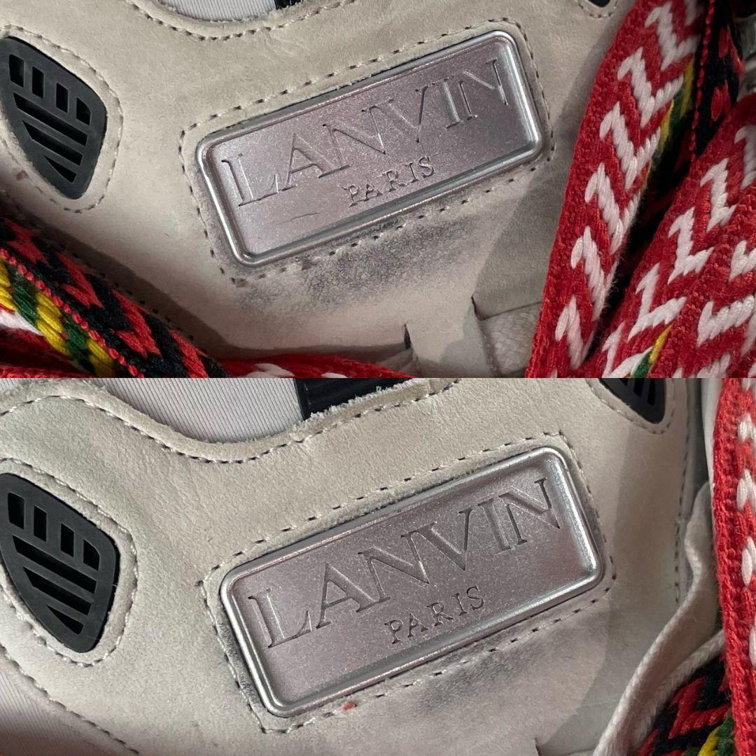 LANVIN ランバン スニーカー 靴 シューズ CURB カーブ 42