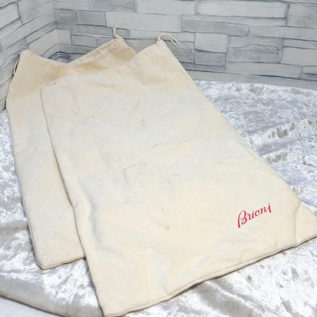 【極美品】✨BRIONI ブリオーニ 25cm ドライビングシューズ 40 白系