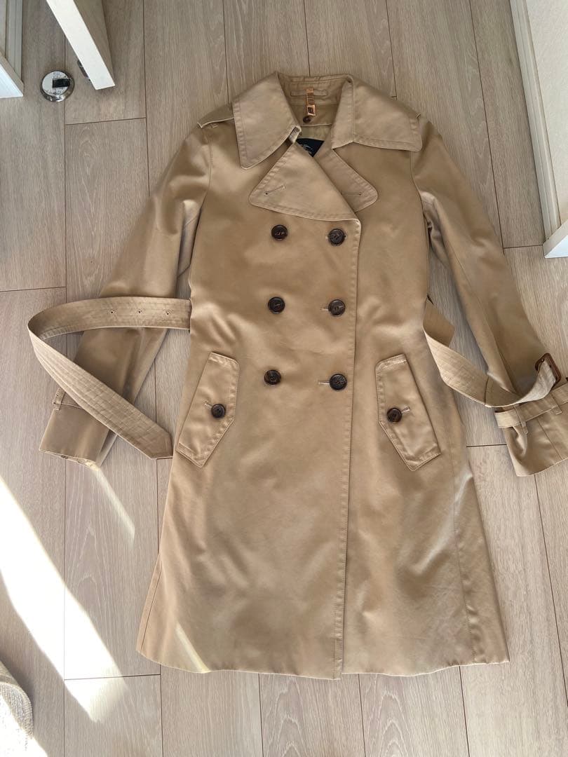 美品　バーバリー　トレンチコート　38 ベージュ　Burberry ライナー付