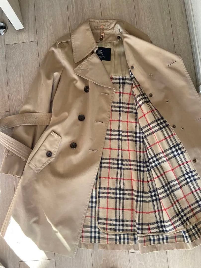 美品　バーバリー　トレンチコート　38 ベージュ　Burberry ライナー付