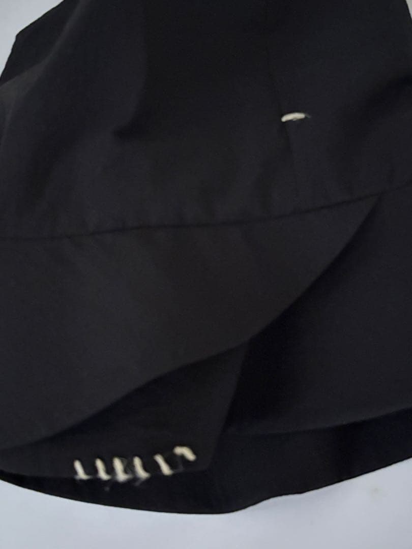 【試着のみ】PUTON／プットオン　ハット　綿　　黒　お洒落