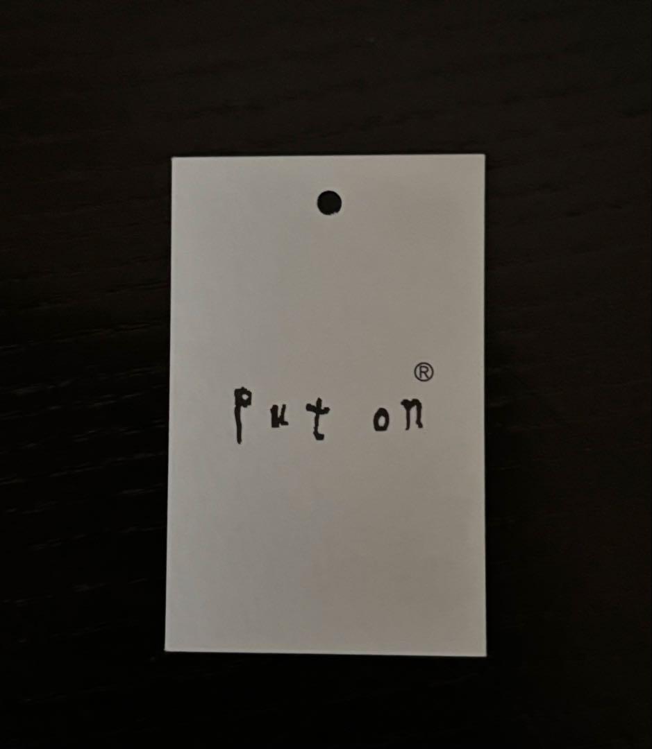 【試着のみ】PUTON／プットオン　ハット　綿　　黒　お洒落