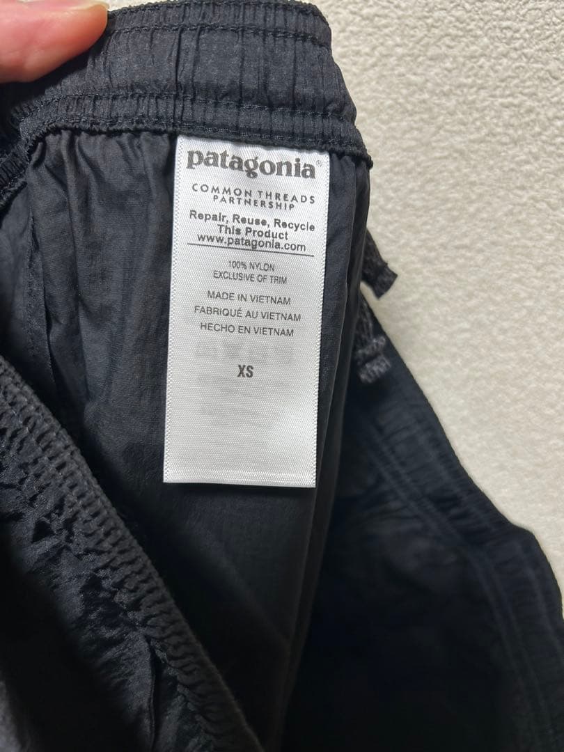パタゴニア　フーディニパンツ　ブラック　メンズXS (US）