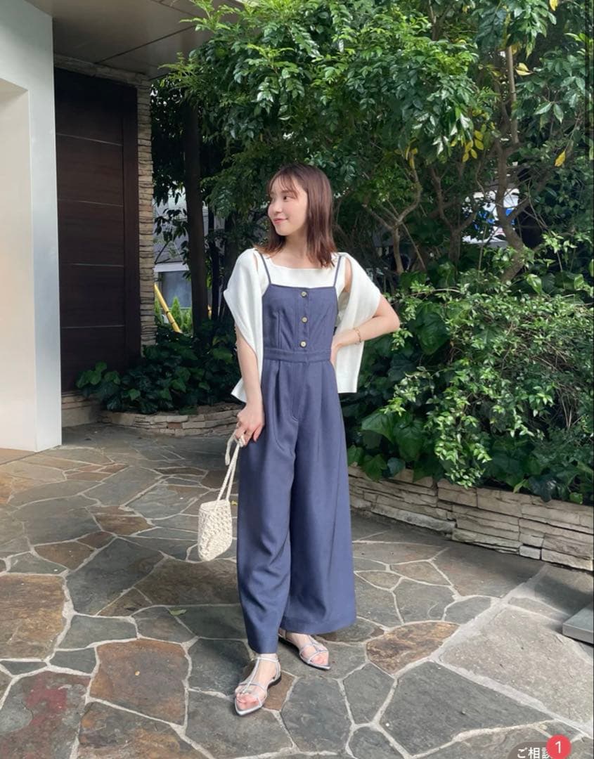 デニムライクキャミサロペット＊COHINA