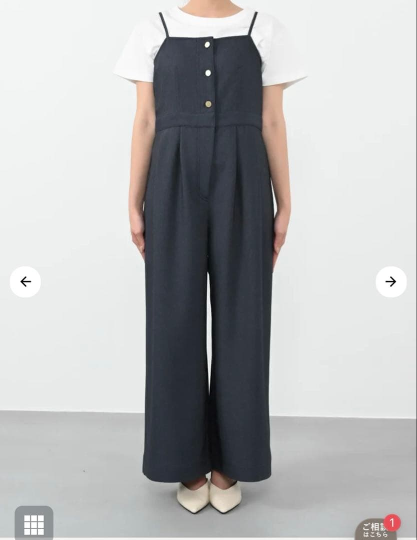 デニムライクキャミサロペット＊COHINA