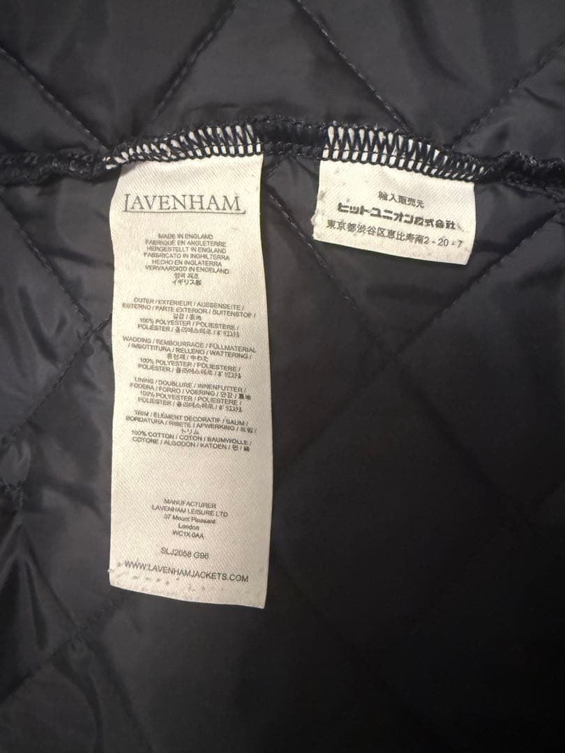 ラベンハム　ビームス別注　カバーオール　ネイビー