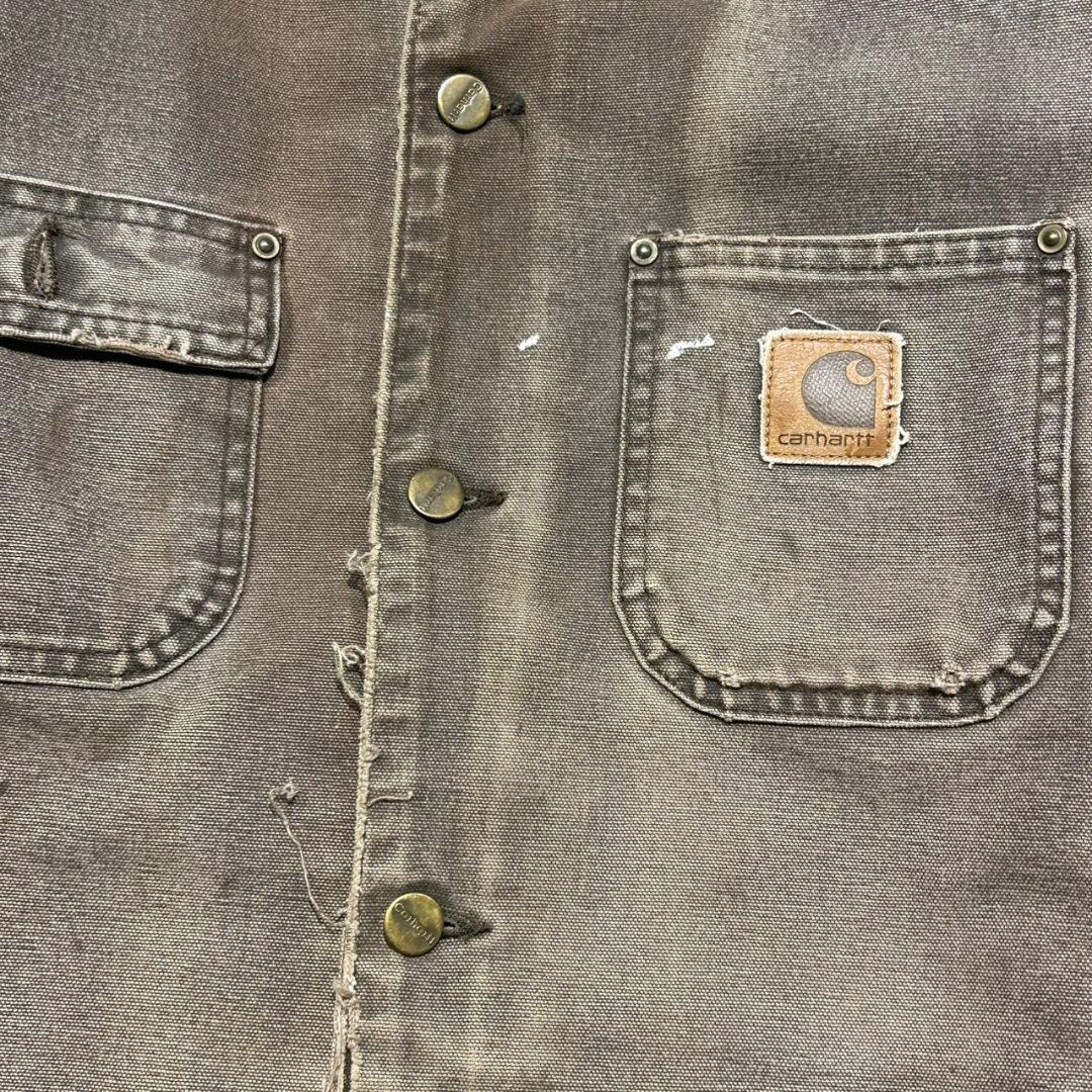 雰囲気◎　カーハート　ミシガンチョアコート　carhartt　M ブラウン