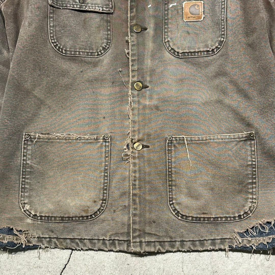 雰囲気◎　カーハート　ミシガンチョアコート　carhartt　M ブラウン