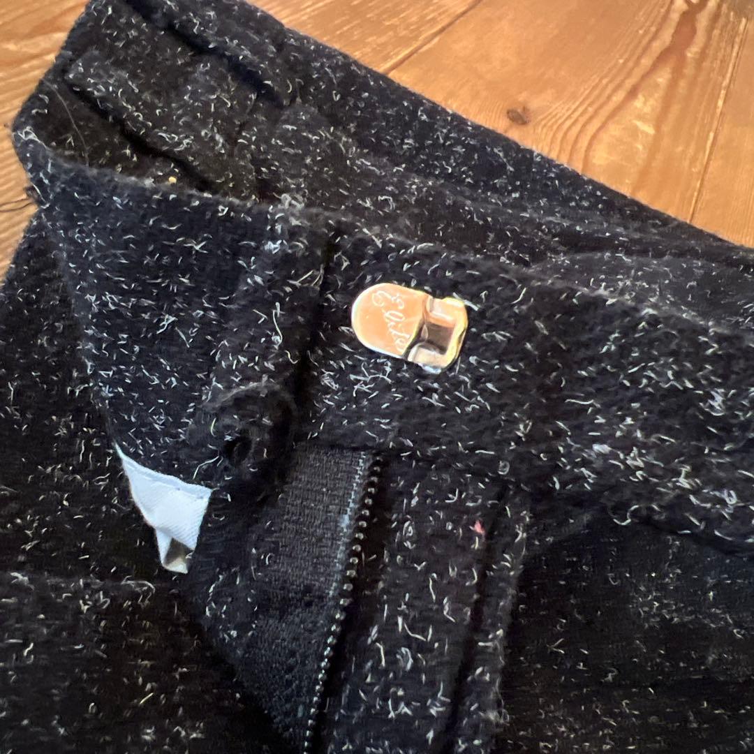 80s★COTLER ウール トラウザー USA製★カスリ