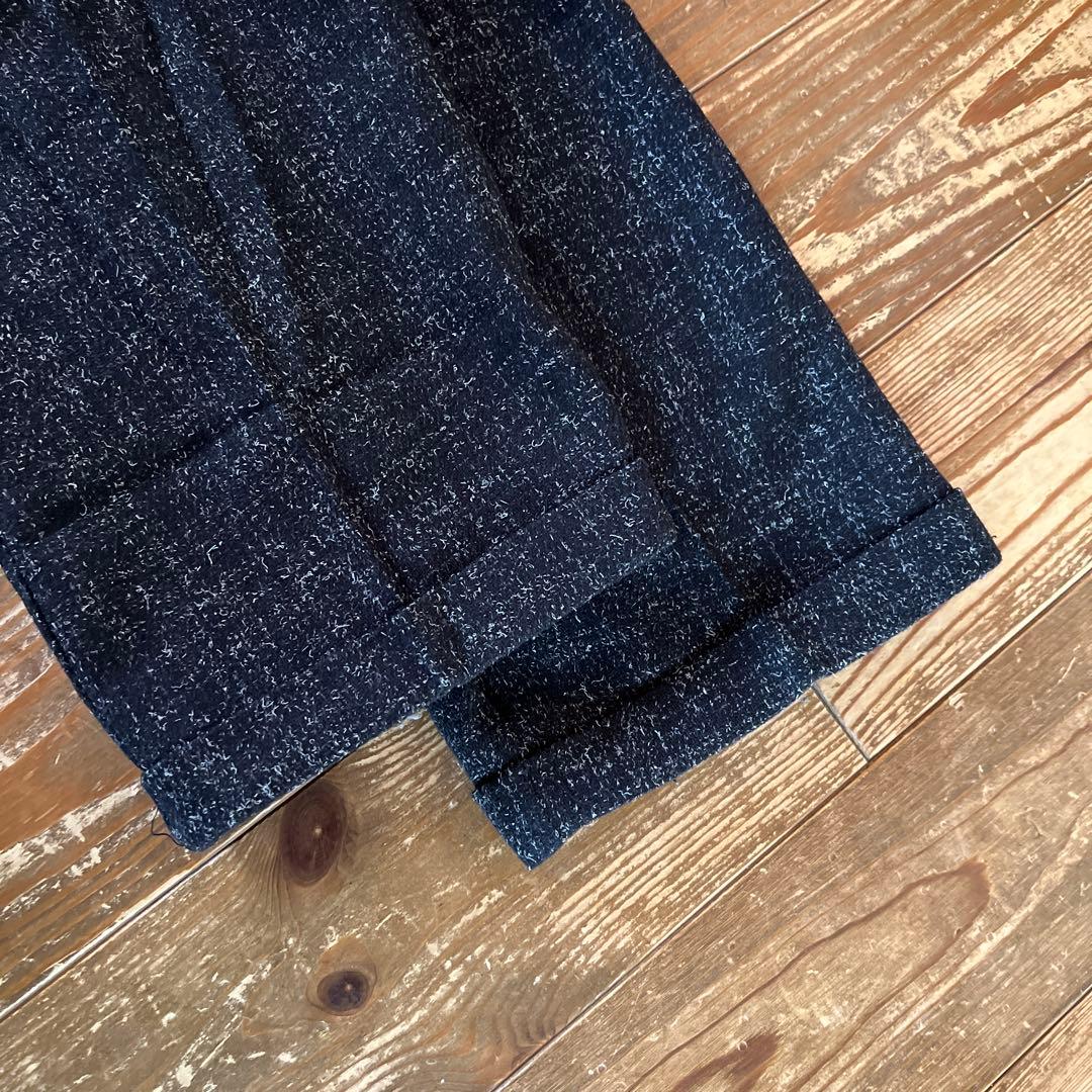 80s★COTLER ウール トラウザー USA製★カスリ