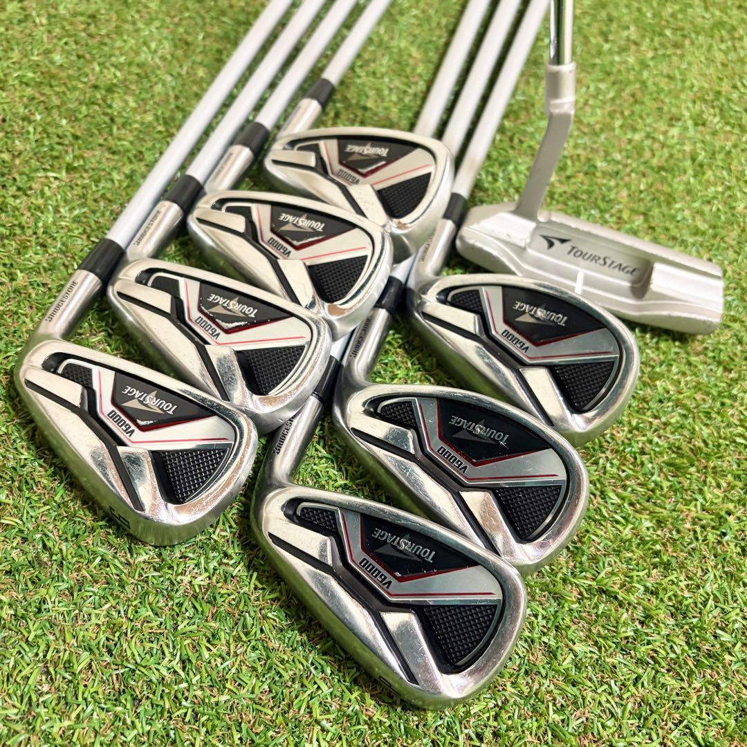 大人気｜ツアーステージ　V6000 ゴルフクラブセット　11本　初心者おすすめ