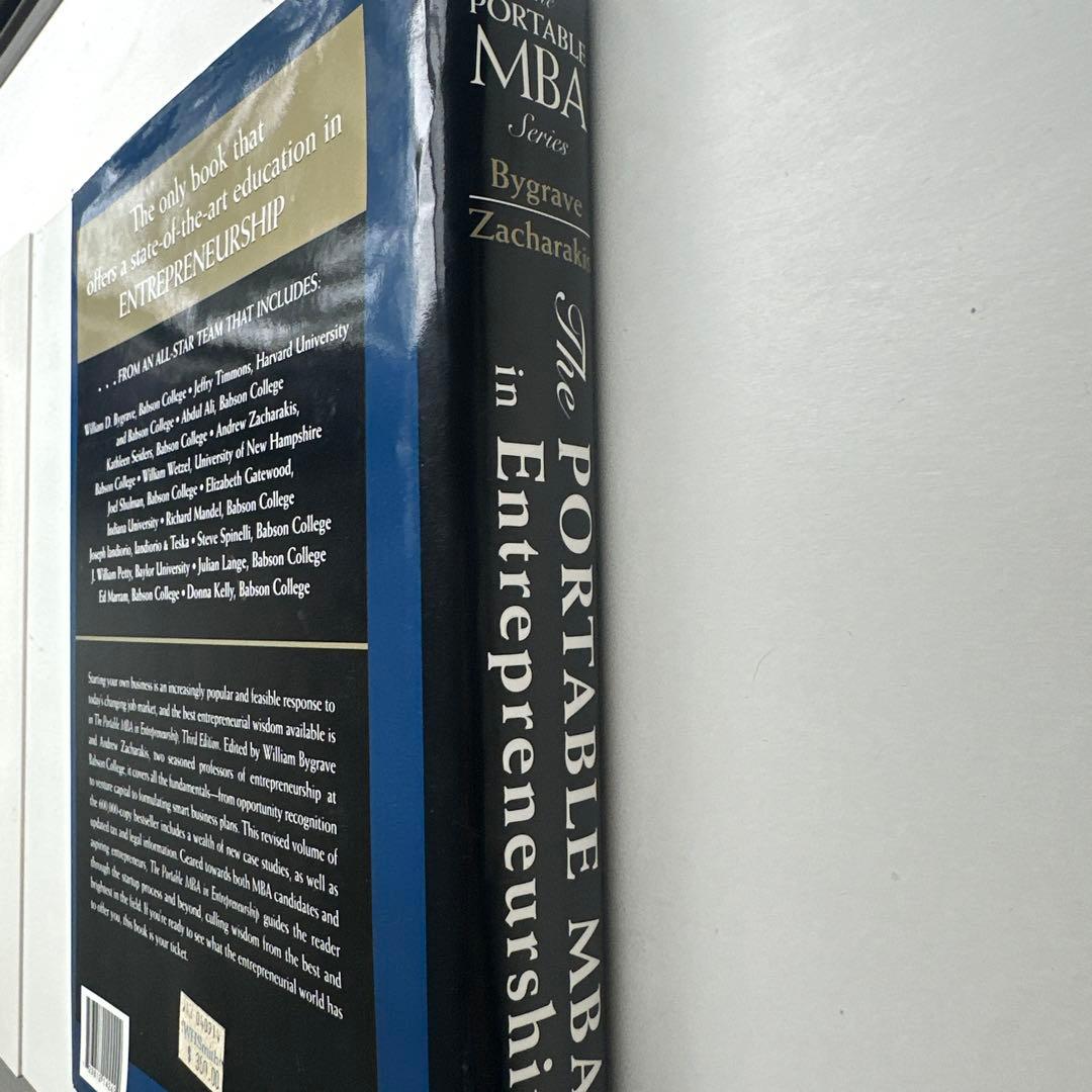 洋書 The Portable MBA in Entrepreneurship