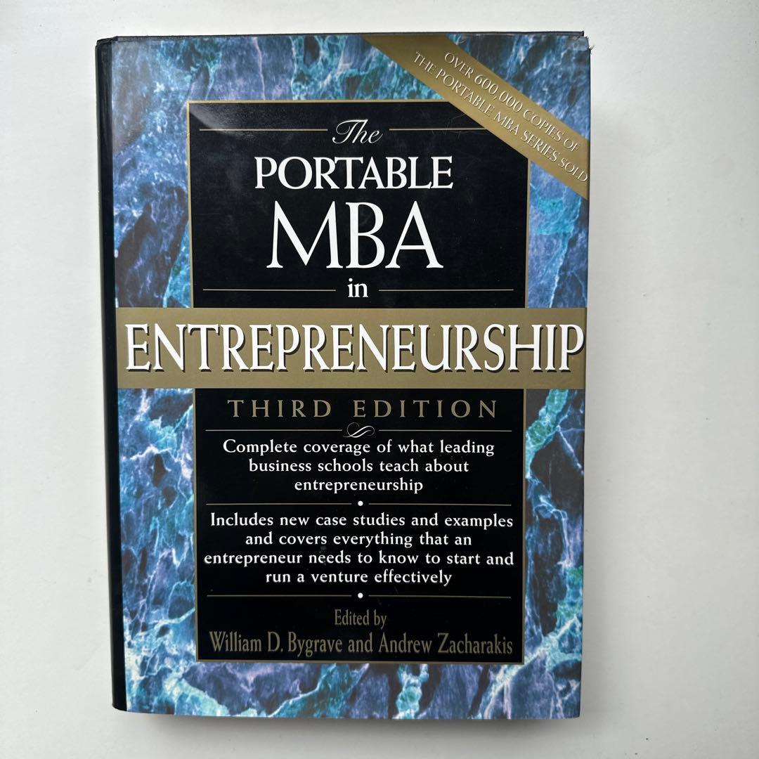 洋書 The Portable MBA in Entrepreneurship