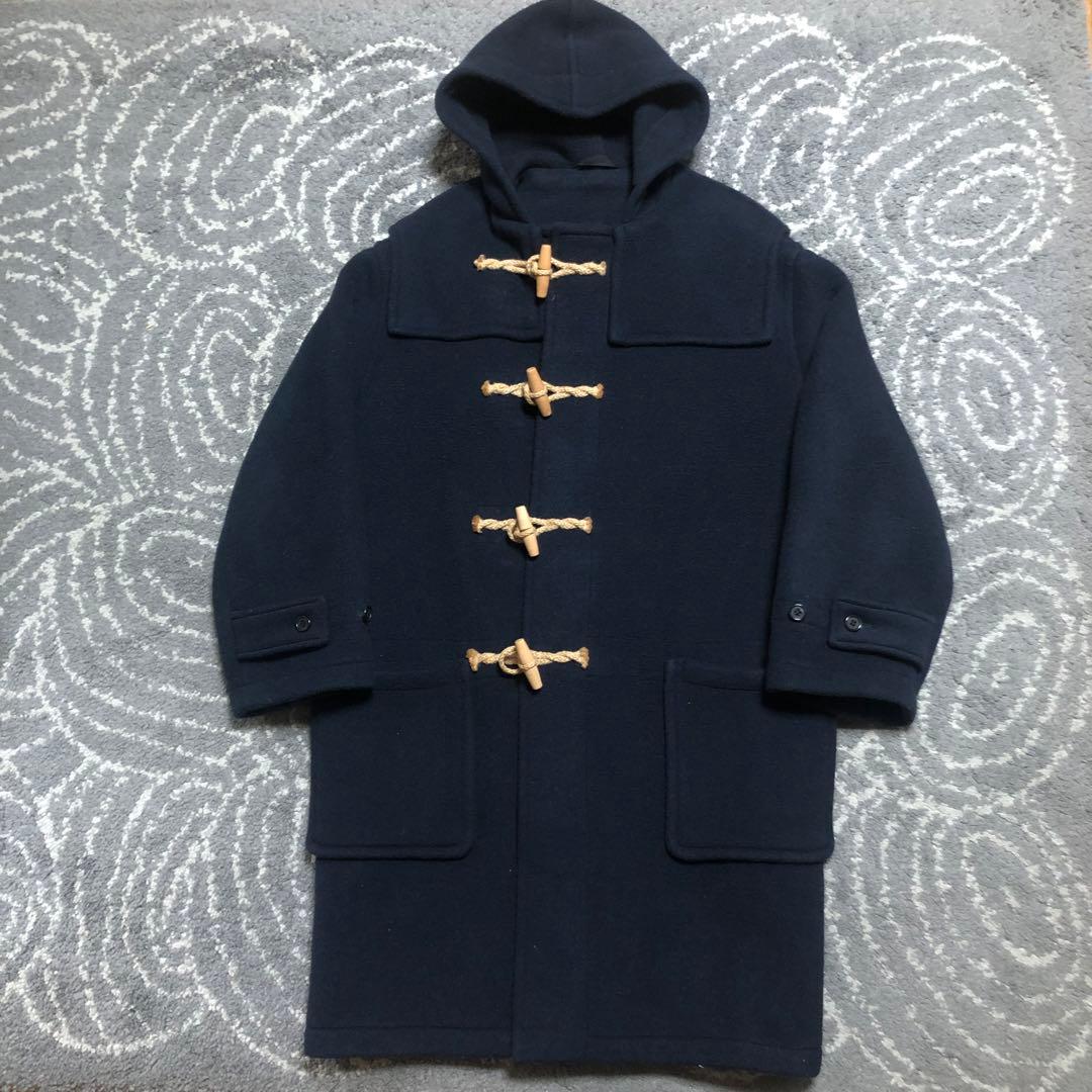 Margaret Howell ネイビー ロングダッフルコート L