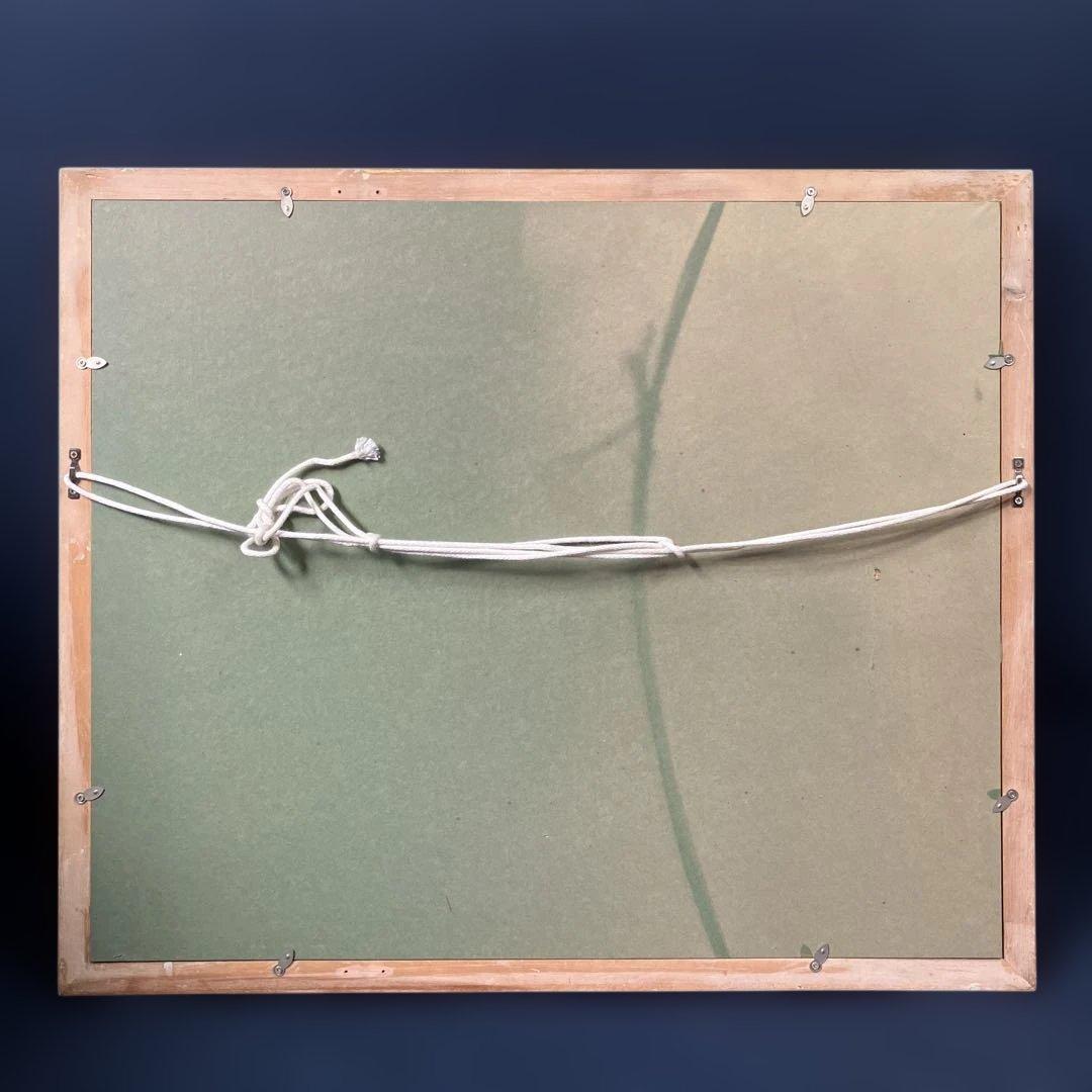 油彩　髙橋益之　「道庁　F6」