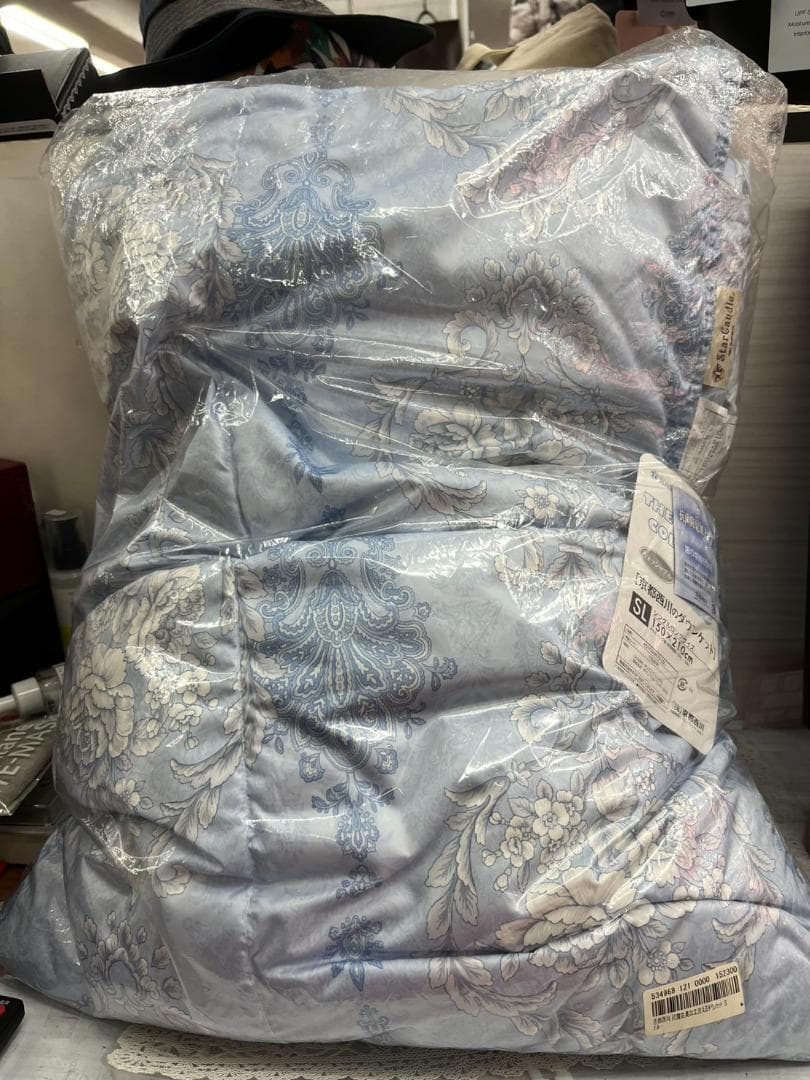 ★新品★京都西川　Star　Candle　シングル　羽毛掛け布団　ダウン70％