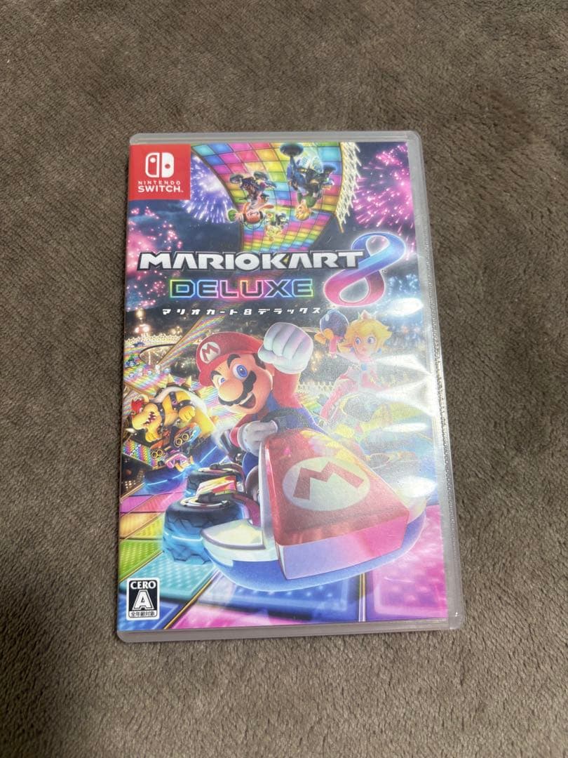 NintendoSwitch 本体 マリオカート8 デラックスセット！付属品完備