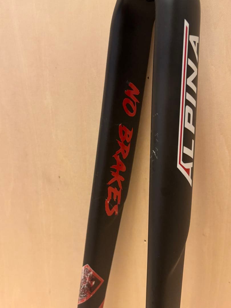 アルピナ　フォーク　alpina ピストバイク