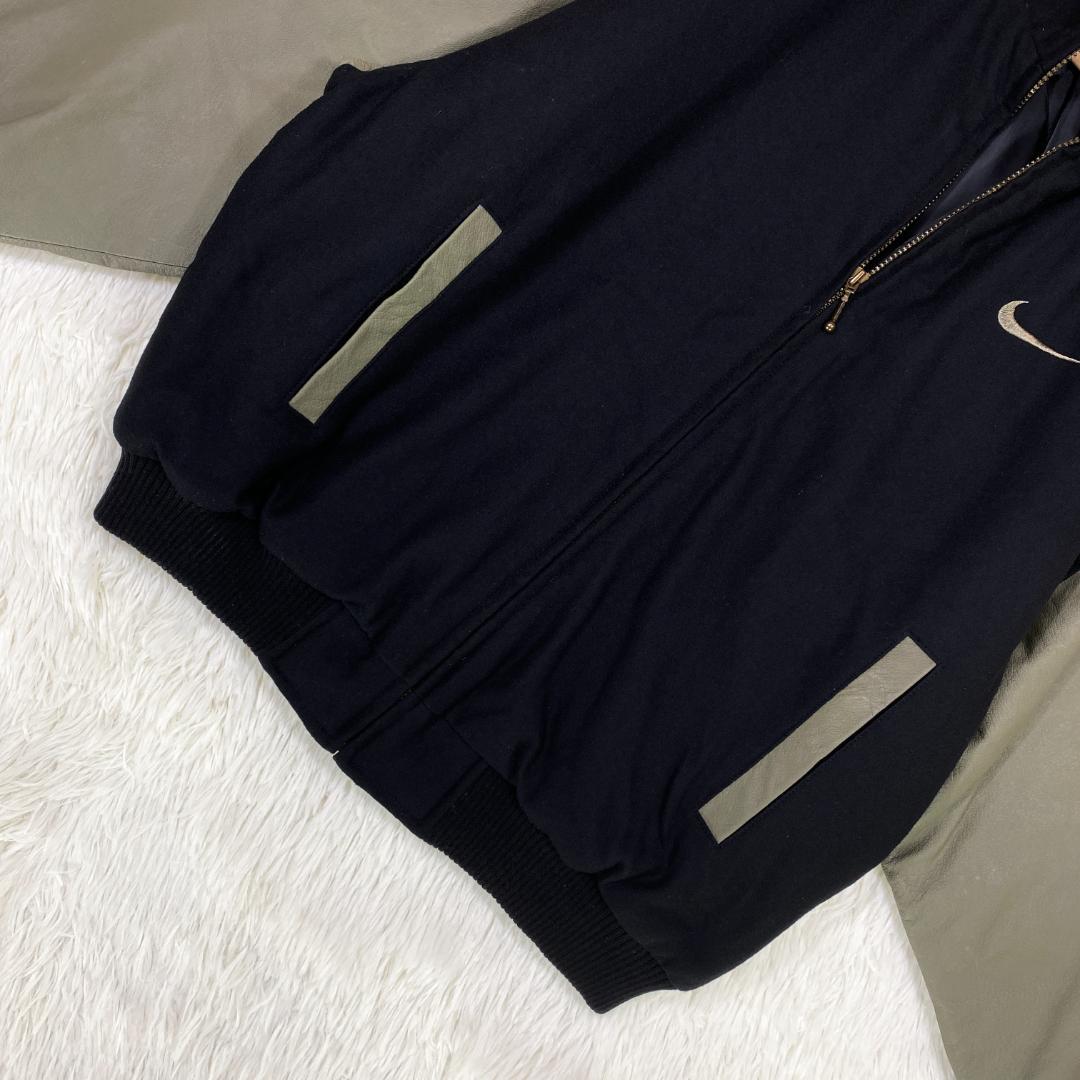 『NIKE』ナイキ (L) レザー スタジャン ジャケット