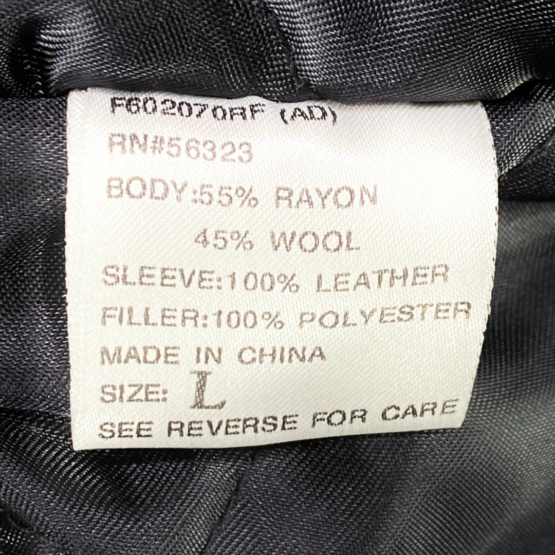 『NIKE』ナイキ (L) レザー スタジャン ジャケット