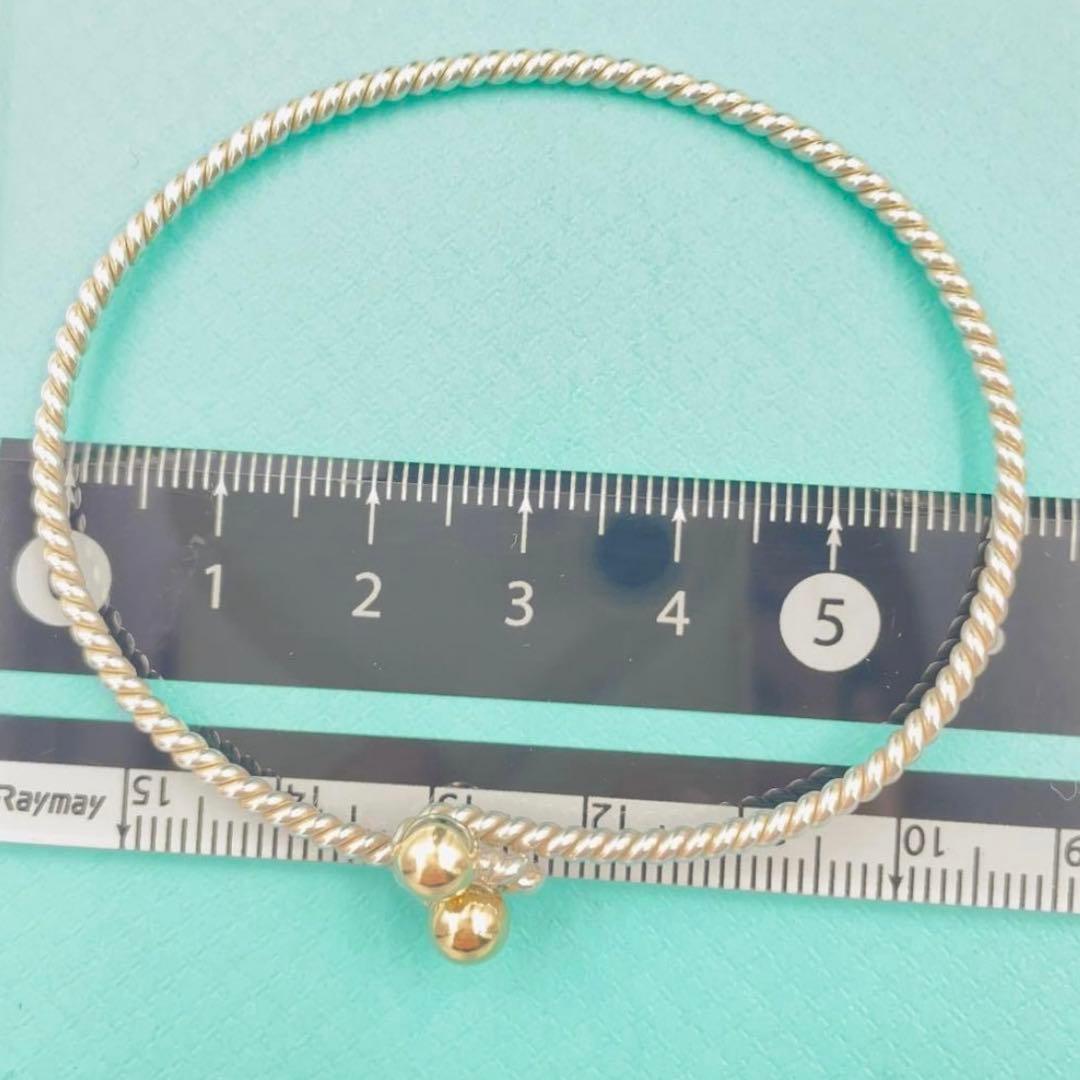 TIFFANY&Co.ティファニーツイストコンビバングル