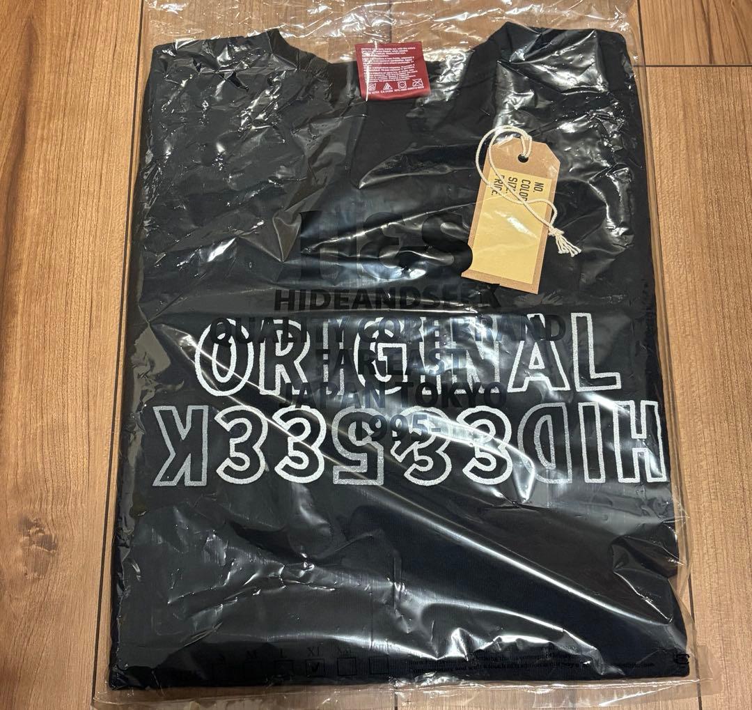 XLサイズ HideandSeek ×Toru Nishiura ロンT