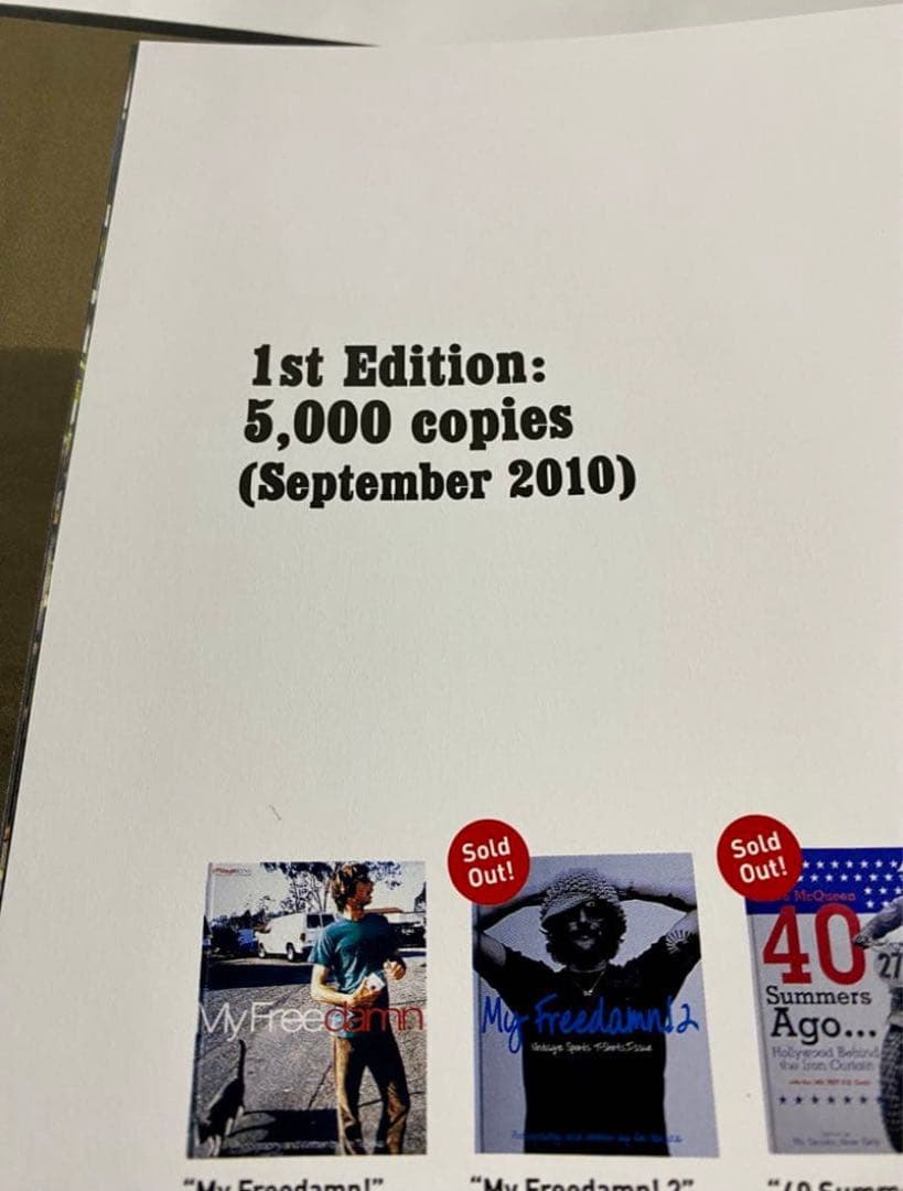 マイフリーダム My Freedamn!9 完全未使用完本