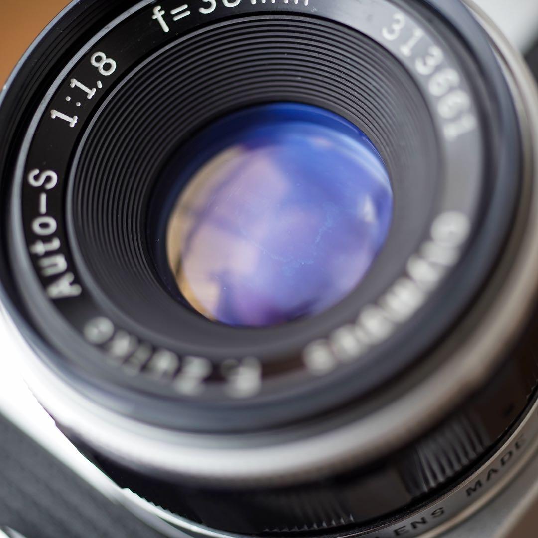 【撮影済み】OLYMPUS PEN FT本体 38mm/F1.8レンズ付き