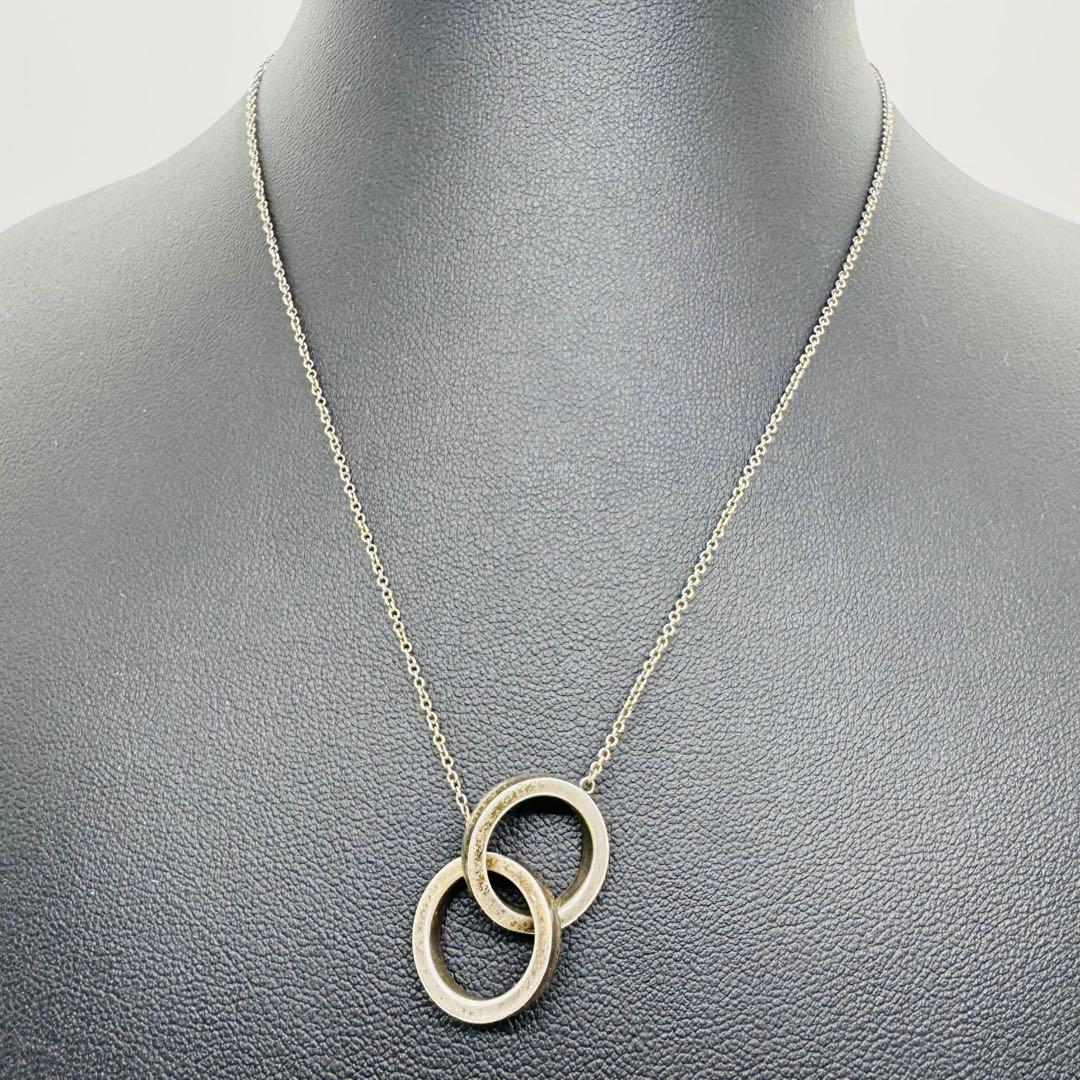 ✨Tiffany✨ティファニー✨ダブルリング✨シルバー925✨ネックレス✨