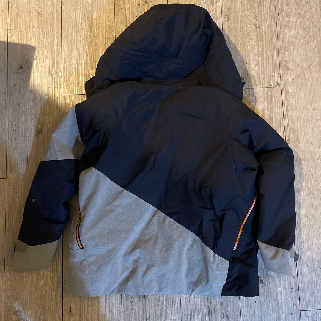 カキスポ　スキー用ウェア上下セット　サイズS ネイビー・グレー・オレンジ
